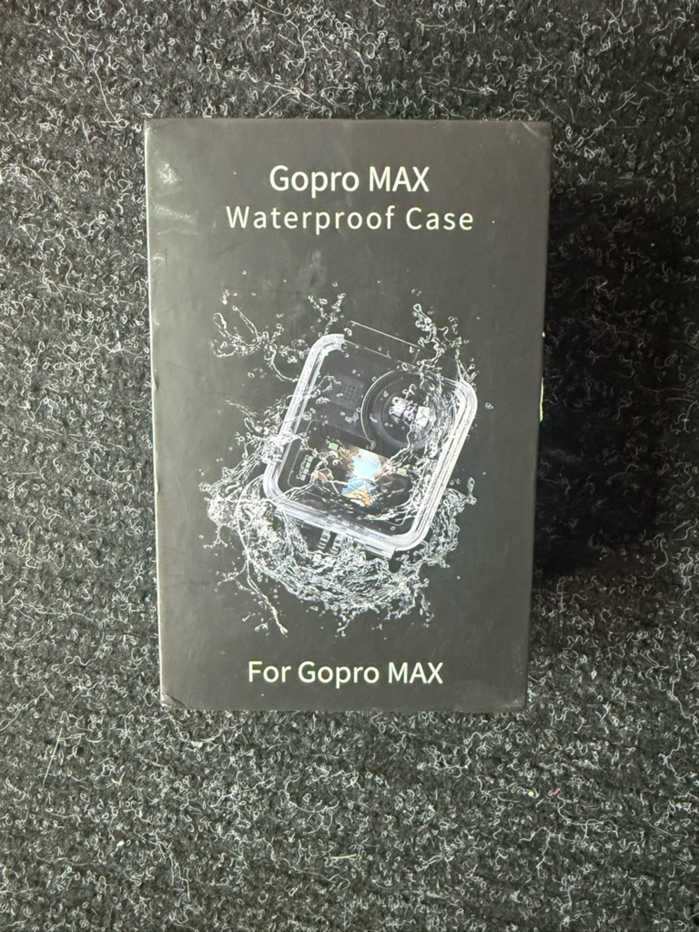 GoPro MAX Waterproof Case - Black and Transparent